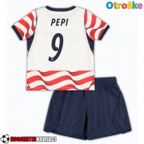 Otroške Nogometnih dresov Združene države Ricardo Pepi #9 Domači SP 2026 Kratki rokavi (+ hlače)